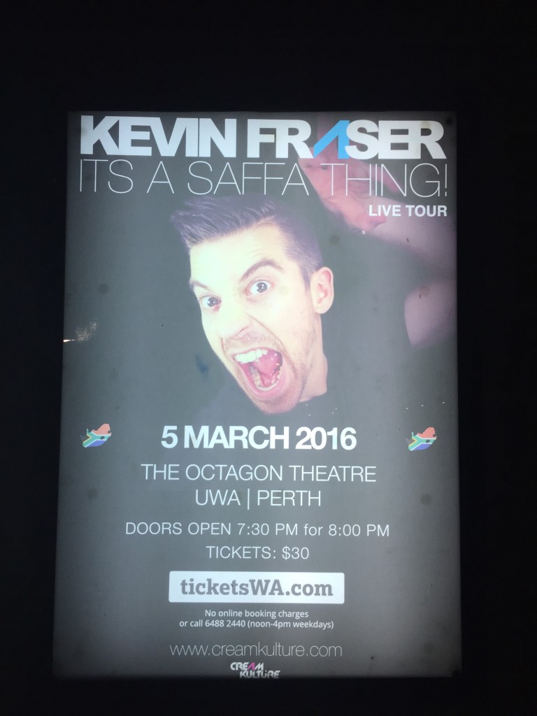 Kevin Fraser Live In Perth