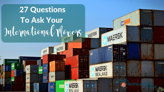 27 Questions You Need To Ask Your International Movers Before You Move To Australia - Shipping Containers On The Dock
