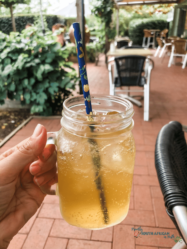 Sparkling Honey drink at The House Of Honey Swan Valley