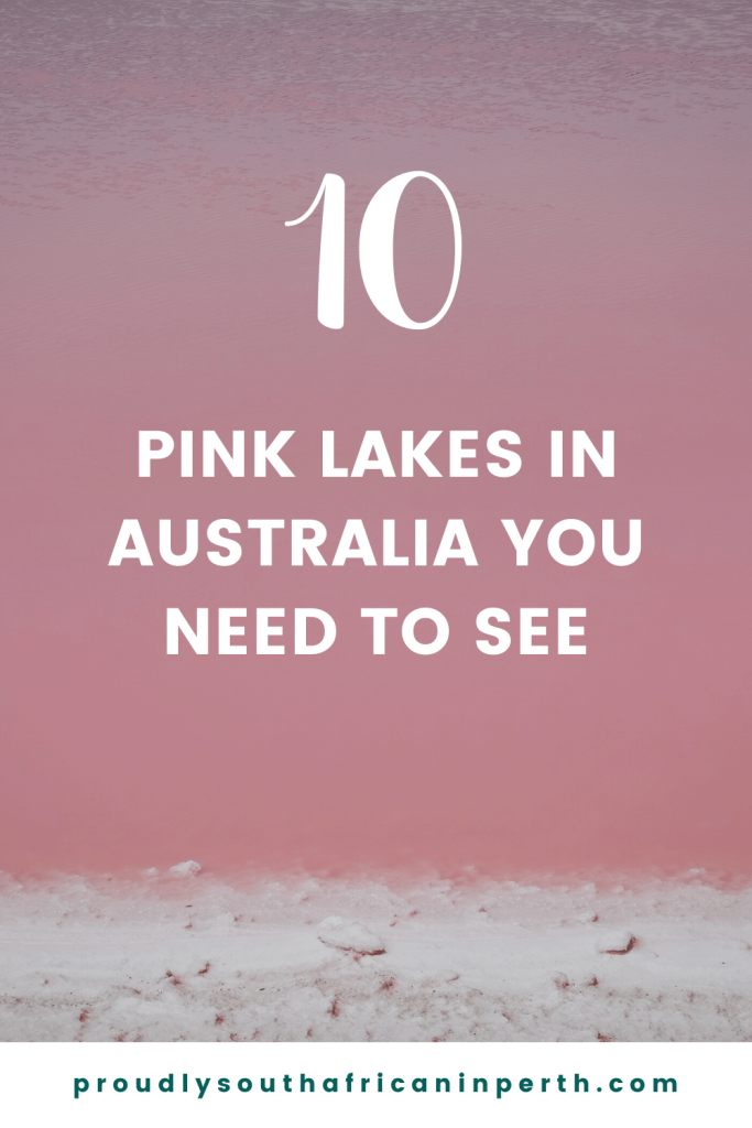 pink lakes in Australia you need to see